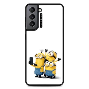 AKAM AMC-WSGS21-MINIONS11 Cover For Samsung Galaxy S21