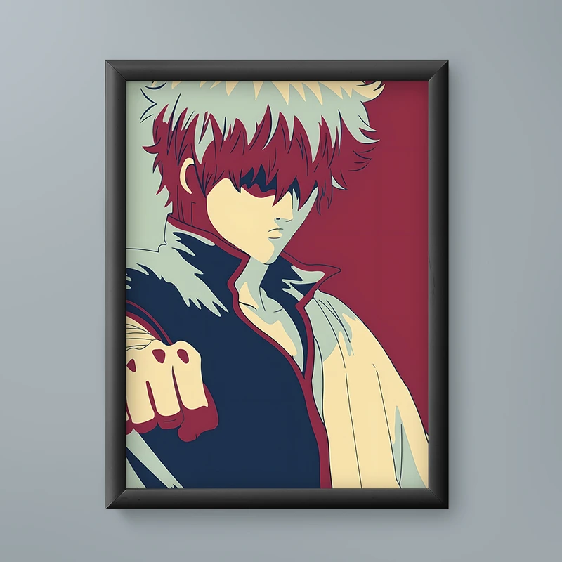 تابلو مدل انیمه ساکاتا گینتوکی گینتاما Sakata Gintoki Gintama anime 08