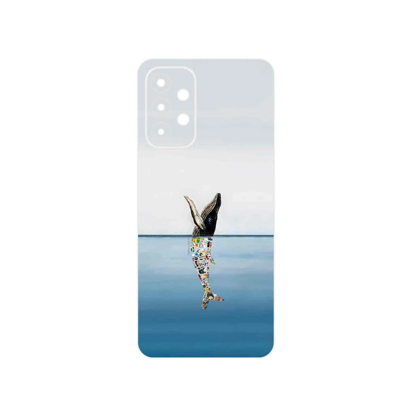 برچسب پوششی ماهوت مدل Collage of Sea Trash مناسب برای گوشی موبایل سامسونگ Galaxy A23