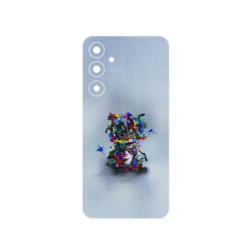 برچسب پوششی ماهوت مدل Collage of surreal Portrait of Women 4 مناسب برای گوشی موبایل سامسونگ Galaxy A55