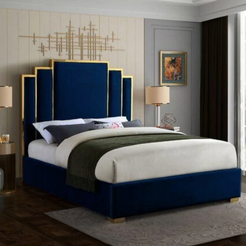تخت خواب دو نفره مدل باربد سایز 180x200 سانتی متر