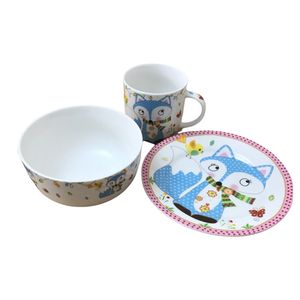 نقد و بررسی سرویس غذاخوری سه تکه کودک طرح روباه کد 5385 توسط خریداران