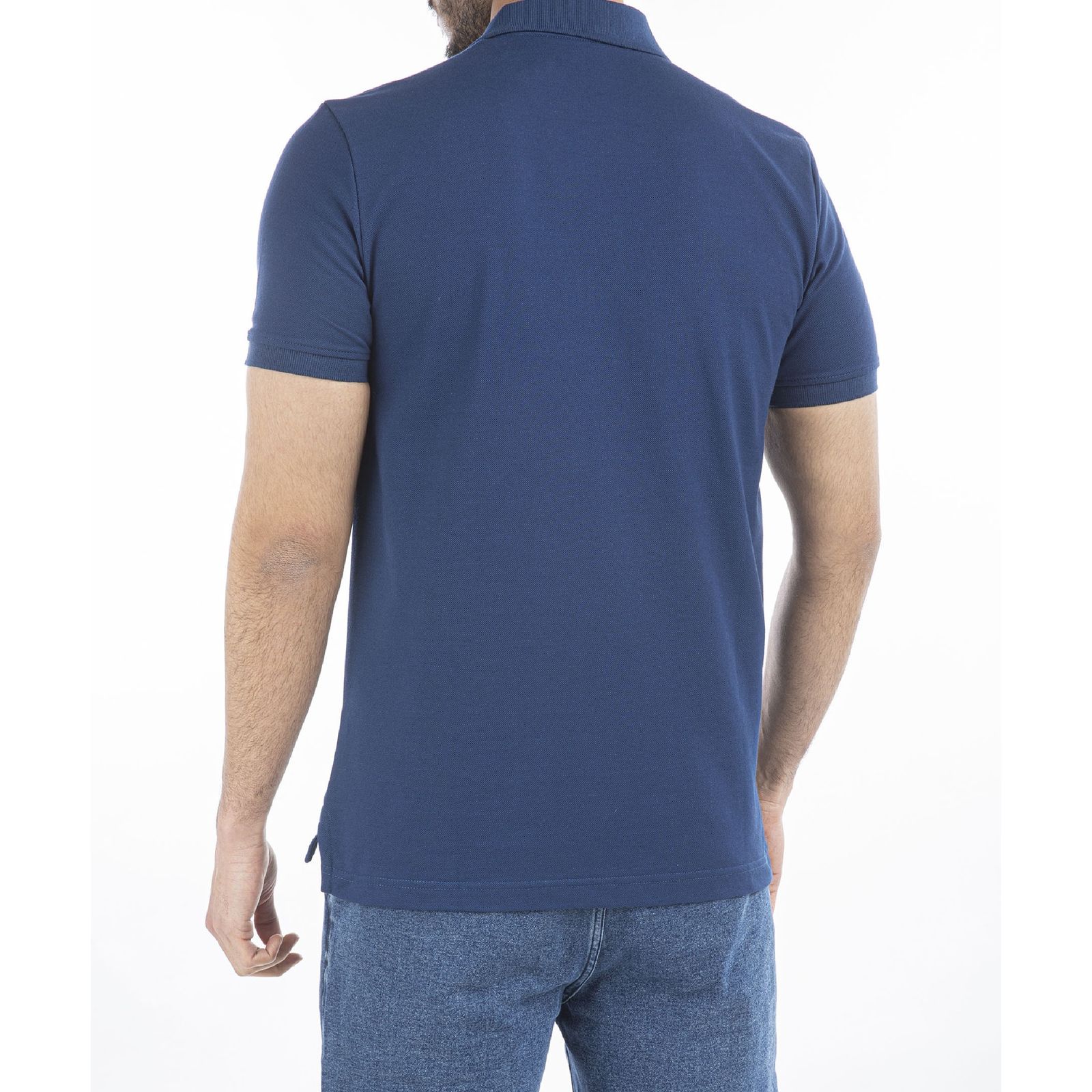 پولوشرت آستین کوتاه مردانه جوتی جینز مدل بیسیک کد 1551514 رنگ سرمه‌ای روشن -  - 2
