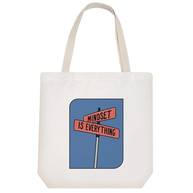 ساک خرید خندالو مدل ذهنیت همه چیز است کد 9350