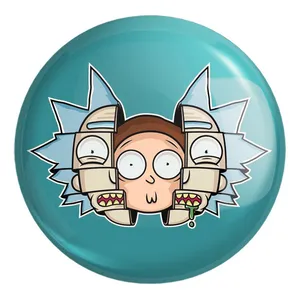 پیکسل خندالو طرح ریک و مورتی Rick and Morty کد 3218 مدل بزرگ