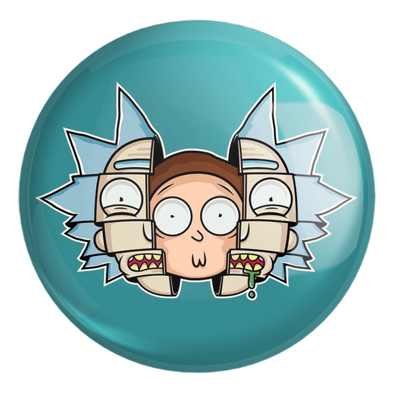 پیکسل خندالو طرح ریک و مورتی Rick and Morty کد 3218 مدل بزرگ