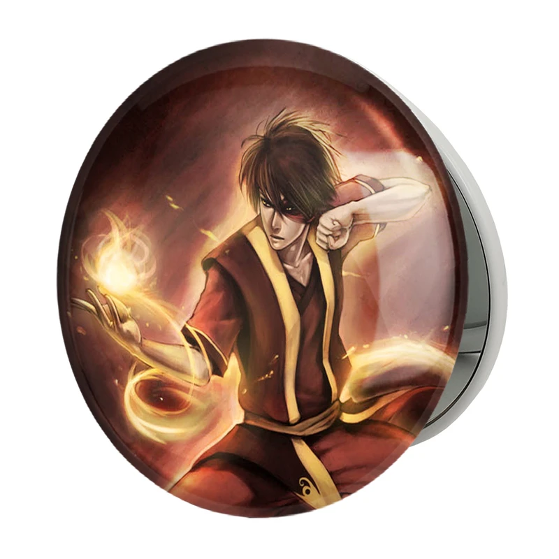 آینه جیبی خندالو طرح زوکو انیمه آواتار Avatar مدل تاشو کد 12745 