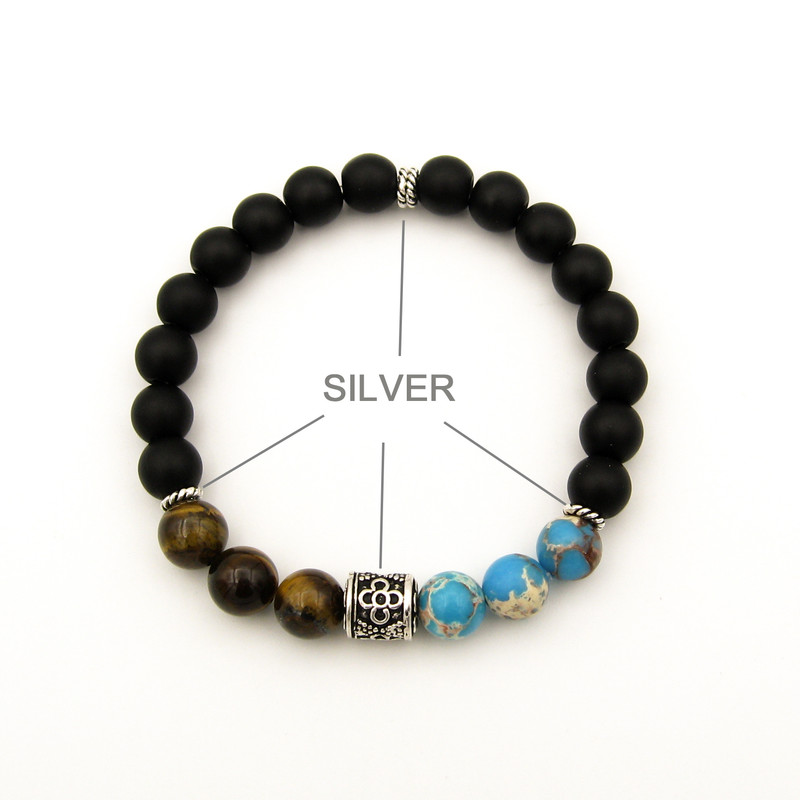 دستبند نقره مردانه مانچو مدل bs017 دستبند نقره مردانه مانچو مدل bs017