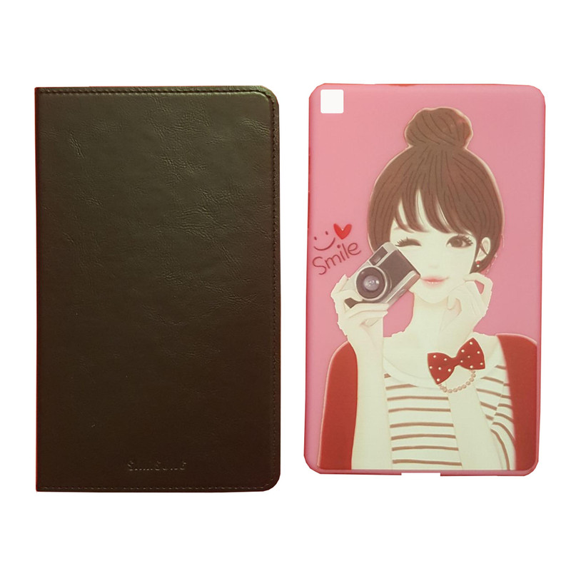 کیف کلاسوری مدل 9998 مناسب برای تبلت سامسونگ Galaxy Tab A7 Lite SM/T225 به همراه کاور