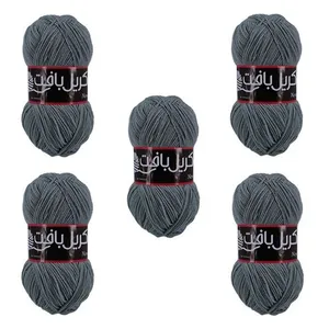 کاموا اکریل بافت کد TBK-100 بسته 5 عددی