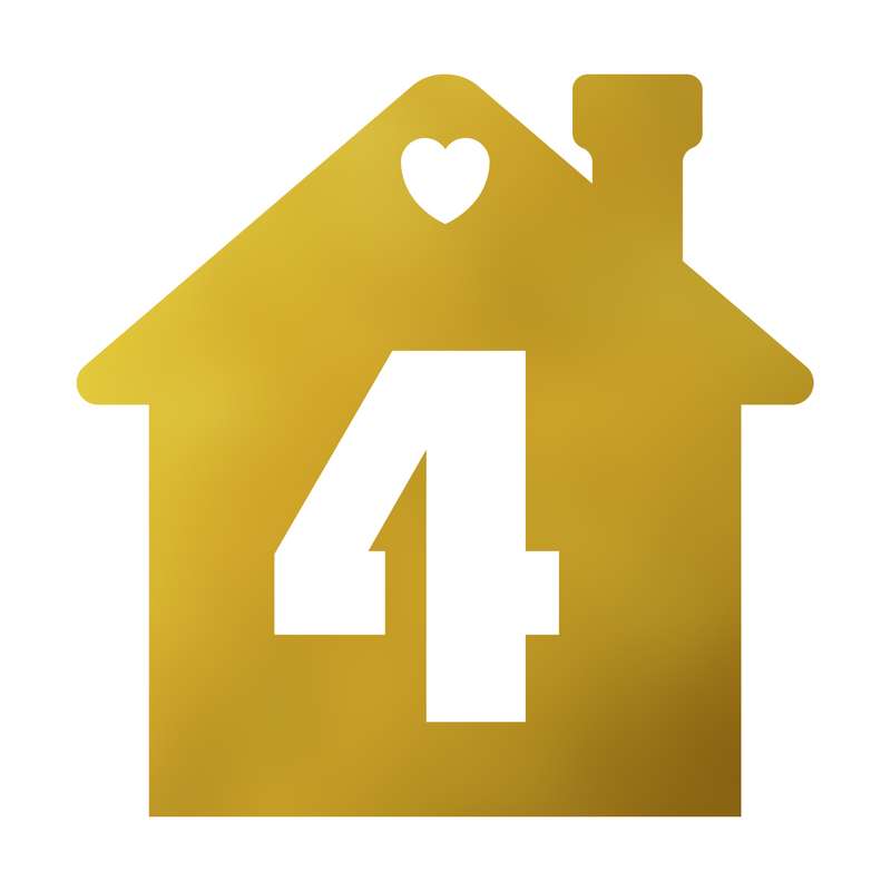 تابلو نشانگر مستر راد طرح پلاک واحد شماره 4 کد H-G 04 تابلو نشانگر مستر راد طرح پلاک واحد شماره 4 کد H-G 04