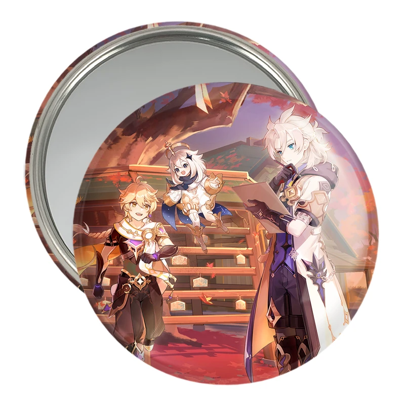 آینه جیبی خندالو مدل بازی گنشین ایمپکت Genshin Impact کد 25698