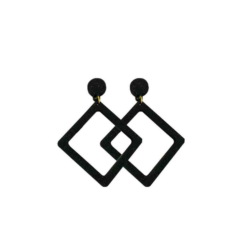 گوشواره دخترانه مدل لوزی