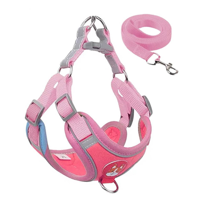 قلاده کتفی سگ و گربه مدل رفلکتور سایز M