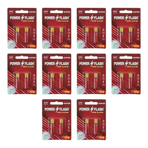 POWERFLASH SUPER ALKALINE BATTRY PACK OF 20 