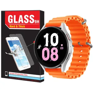 بند هارد اند تیک مدل Ocean مناسب برای سامسونگ Galaxy Watch 3 41mm / Watch 4 40mm / Watch 4 42mm / Watch 4 44mm / Watch 4 46mm