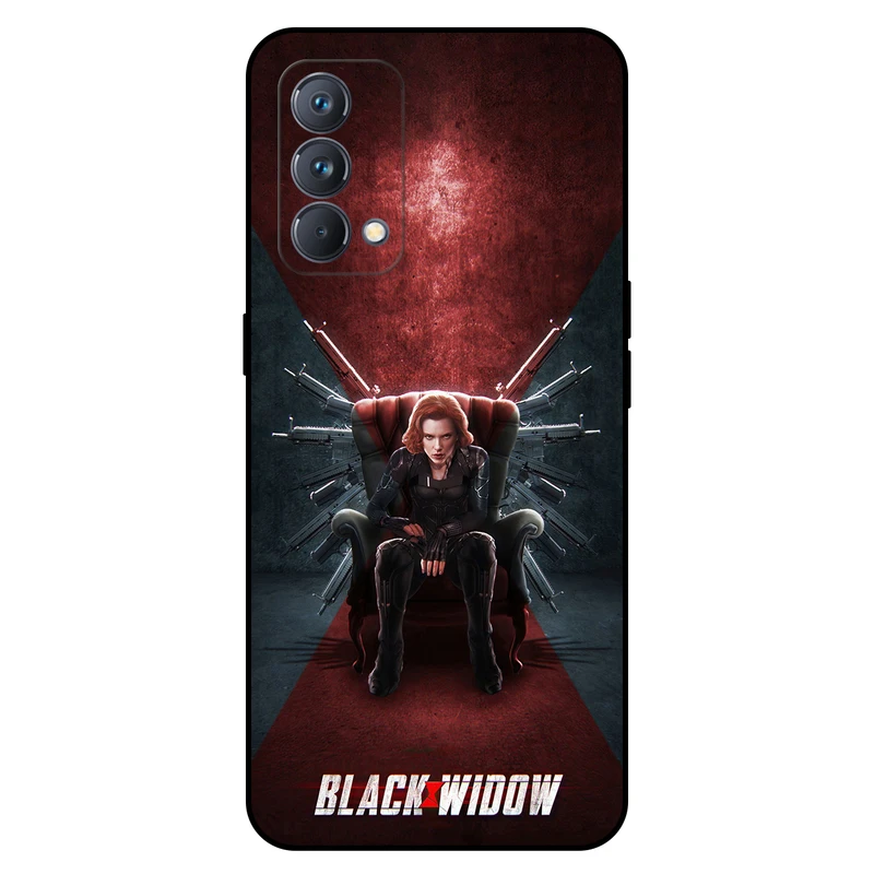 کاور مگافون طرح بیوه سیاه مدل 5423 مناسب برای گوشی موبایل ریلمی GT Master