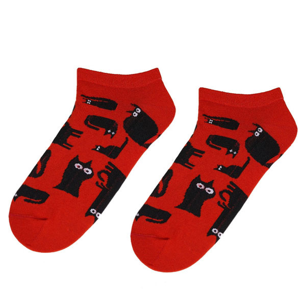 جوراب زنانه ال سون مدل گربه کد PH846