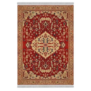 فرش پارچه‌ای دفه مدل فرشینه طرح مدرن کد 552