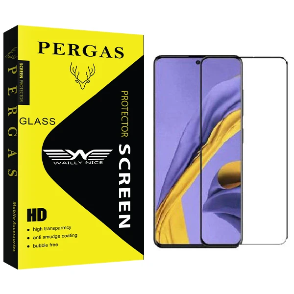محافظ صفحه نمایش سرامیکی وایلی نایس مدل Pergas Glass مناسب برای گوشی موبایل سامسونگ Galaxy A51