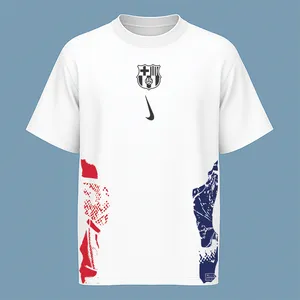 تی‌شرت آستین کوتاه مردانه مدل کیت بارسلونا V4