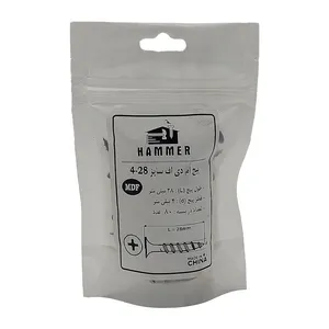 پیچ ام دی اف هامر مدل 4x28mm بسته 100 عددی
