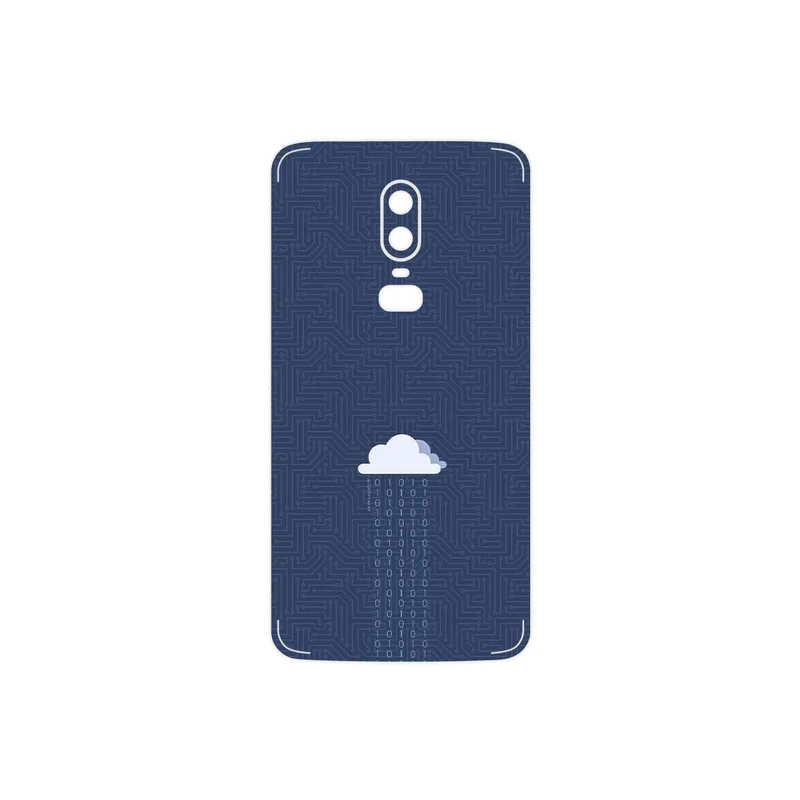 برچسب پوششی ماهوت مدل Minimal Data Cloud مناسب برای گوشی موبایل وان پلاس 6