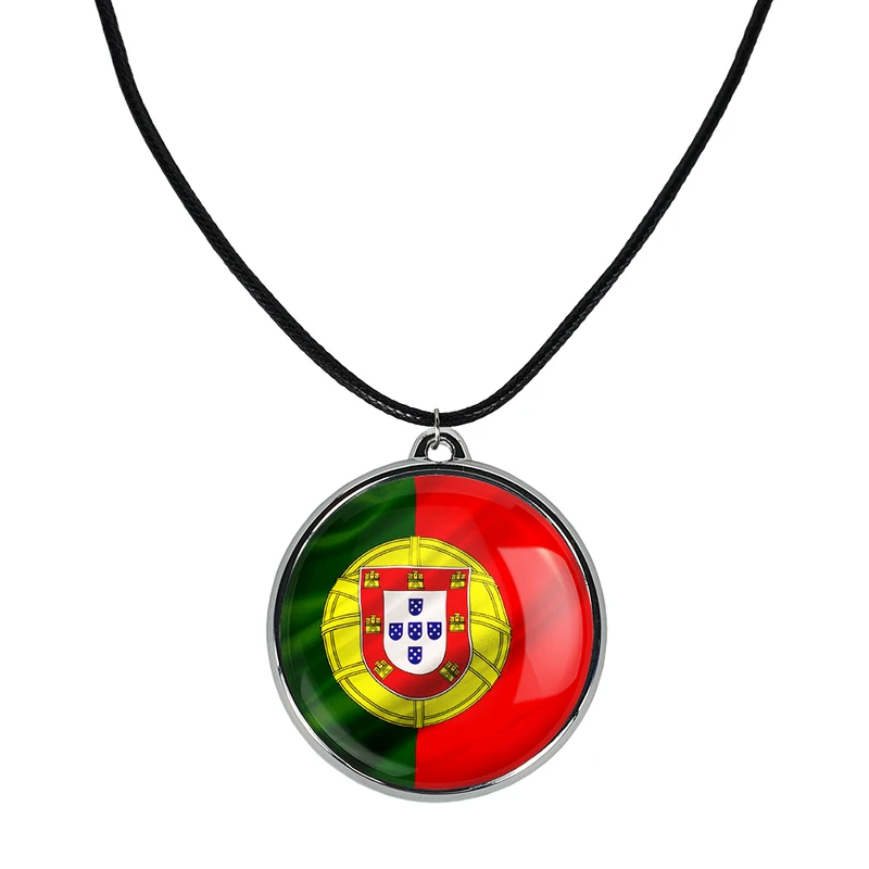 گردنبند خندالو مدل پرچم پرتغال کد 2053920546