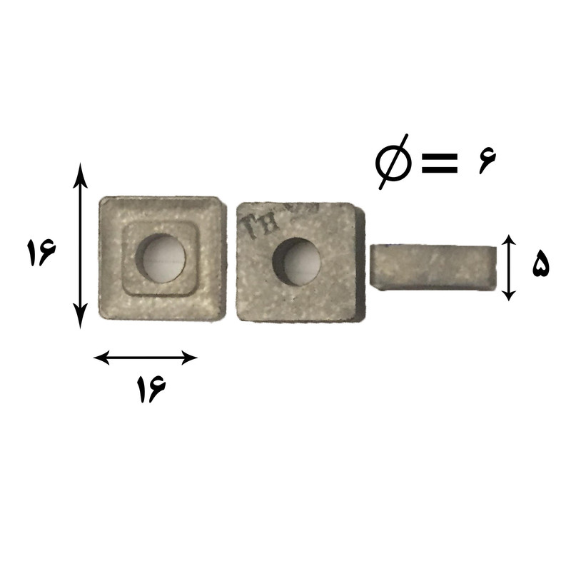 اینسرت مدل مربع کارباید TH20