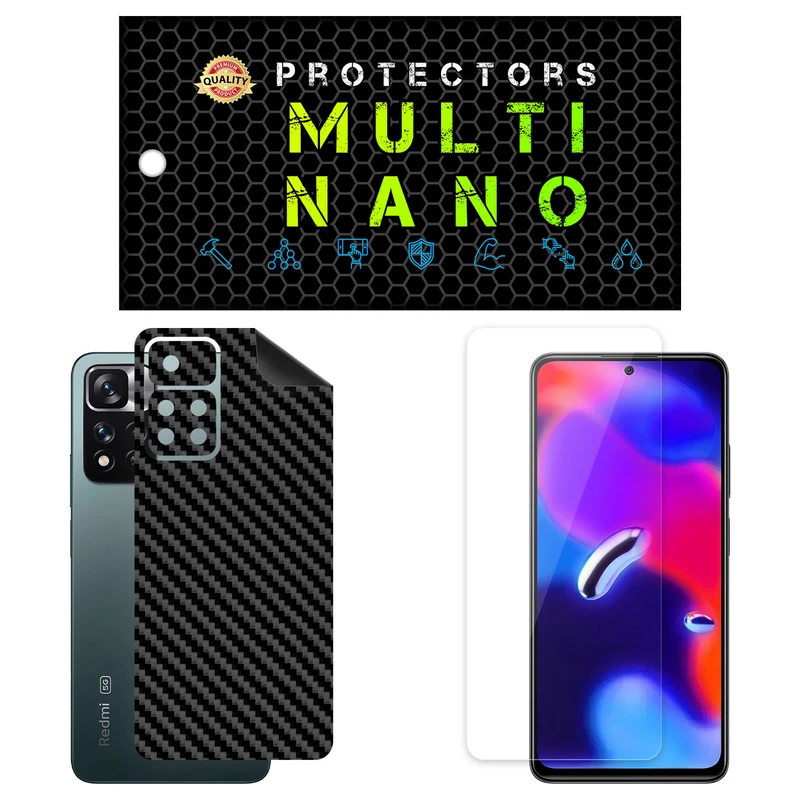 محافظ صفحه نمایش مولتی نانو مدل X-SFC مناسب برای گوشی موبایل شیائومی Redmi Note 11 Pro China به همراه برچسب پوششی