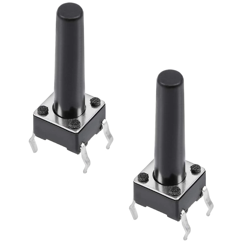 میکرو سوئیچ مدل Vertical-6×6×18-4P بسته 2 عددی