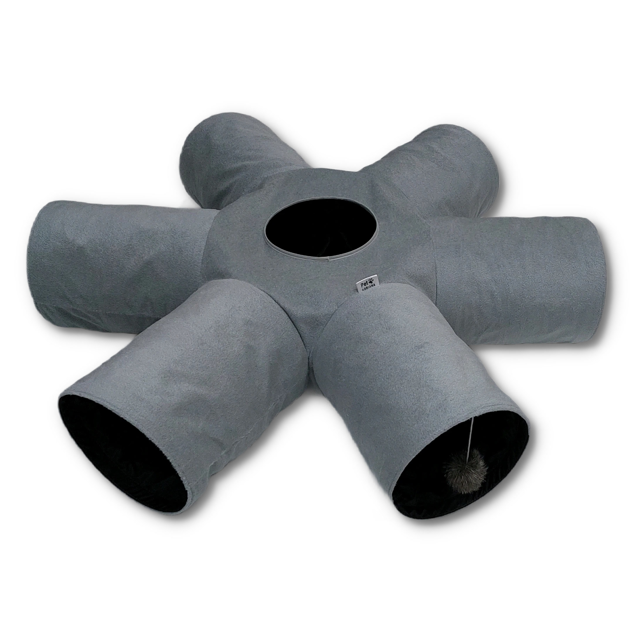 اسباب بازی گربه آدریاناپت مدل تونل شش شاخه حفره دار