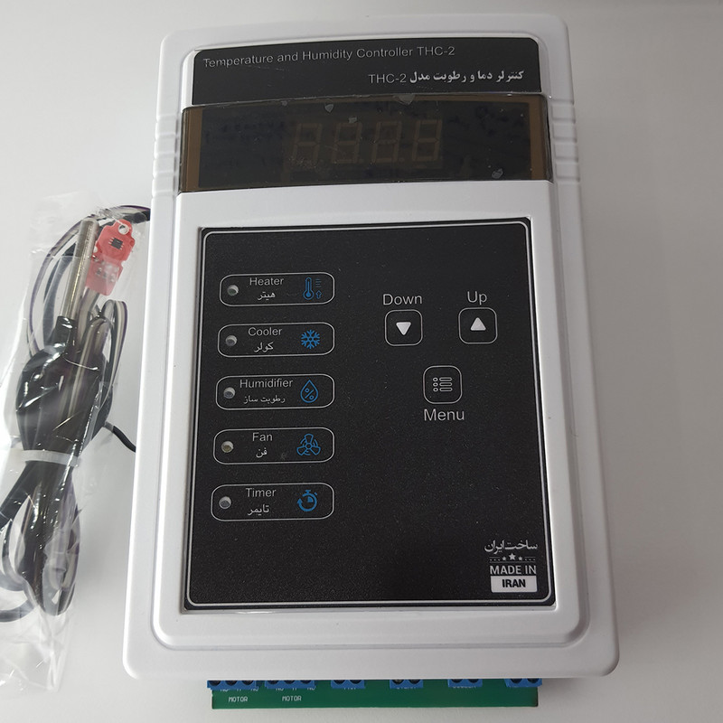 کنترلر دما و رطوبت هوشمند مدل THC-2 کنترلر دما و رطوبت هوشمند مدل THC-2
