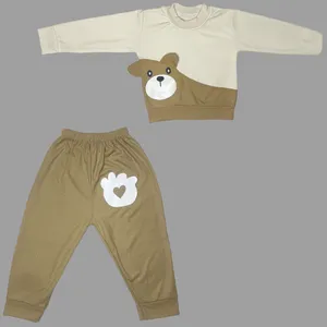 ست سویشرت و شلوار راحتی بچگانه مدل خرسی