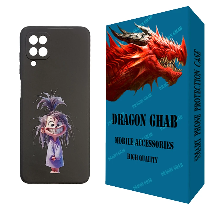 کاور دراگون قاب مدل CHPD کد 002 - B مناسب برای گوشی موبایل سامسونگ Galaxy A12 / A12 Nacho