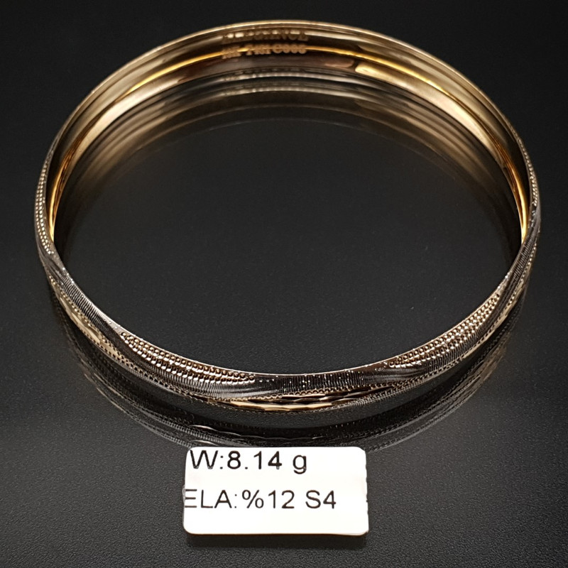 النگو طلا 18 عیار زنانه مدل 1EL1920