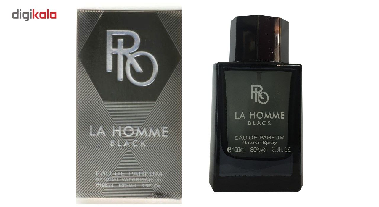 ادو پرفیوم مردانه ریو کالکشن مدل La Homme Black حجم 100ml main 1 2
