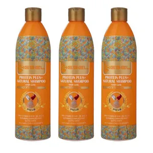 شامپو مو هسل مدل Protein Plus حجم 400 میلی لیتر مجموعه 3 عددی