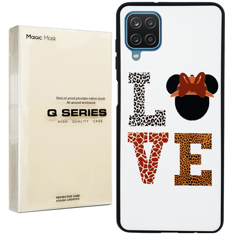 کاور مجیک مسک مدل full colour مناسب برای گوشی موبایل سامسونگ Galaxy A12 