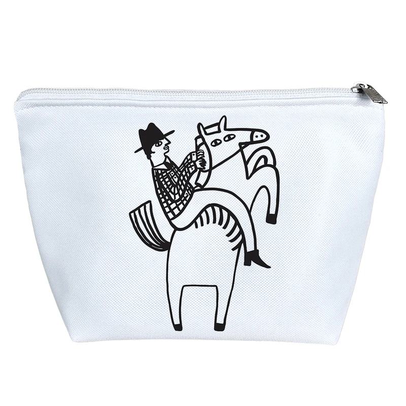 کیف لوازم آرایش دخترانه خندالو مدل سوارکار کد 6944