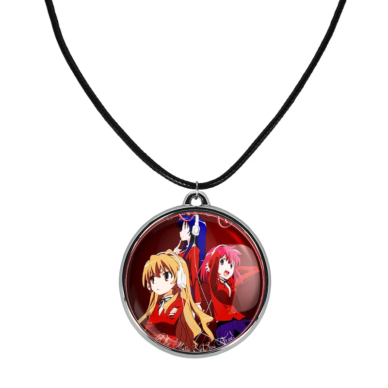 گردنبند خندالو مدل تایگا، مینوری و آمی انیمه تورادورا کد 3250632507