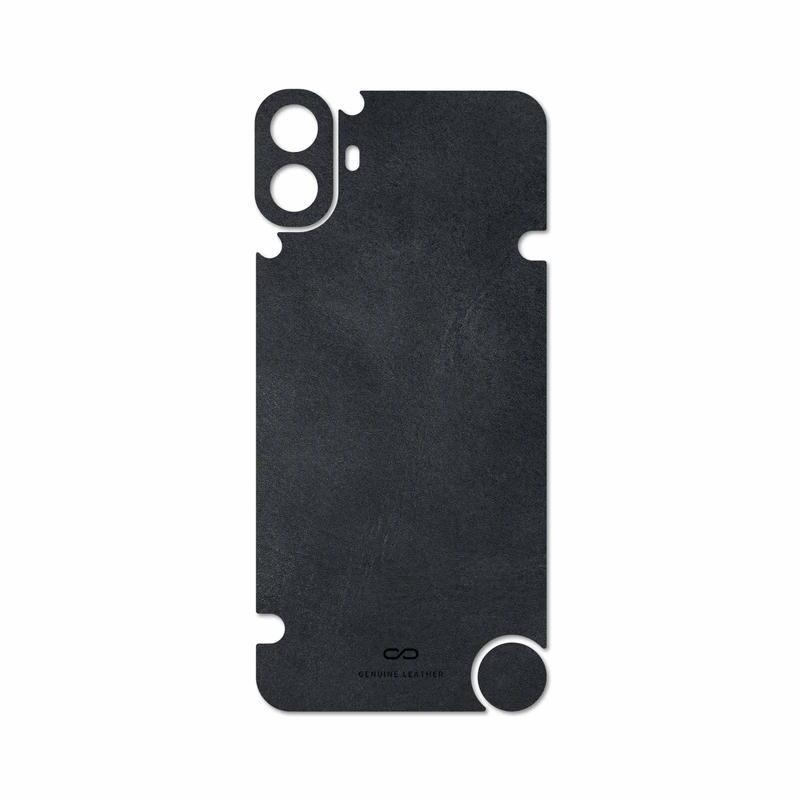 برچسب پوششی ماهوت مدل Graphite-Buffalo-Leather مناسب برای گوشی موبایل ناتینگ CMF Phone 1
