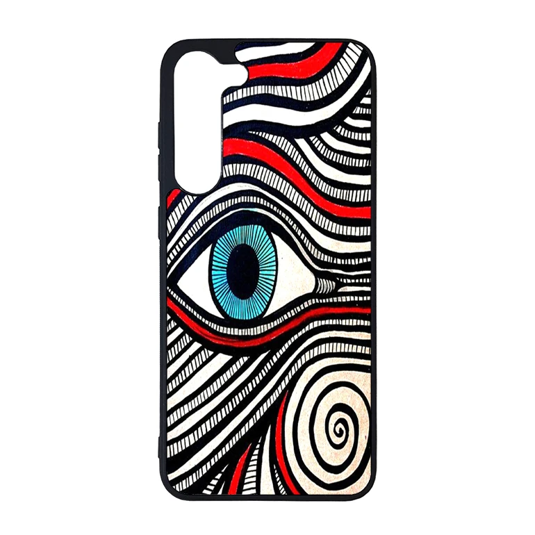 کاور گالری وبفر طرح چشم مناسب برای گوشی موبایل سامسونگ galaxy s23 plus