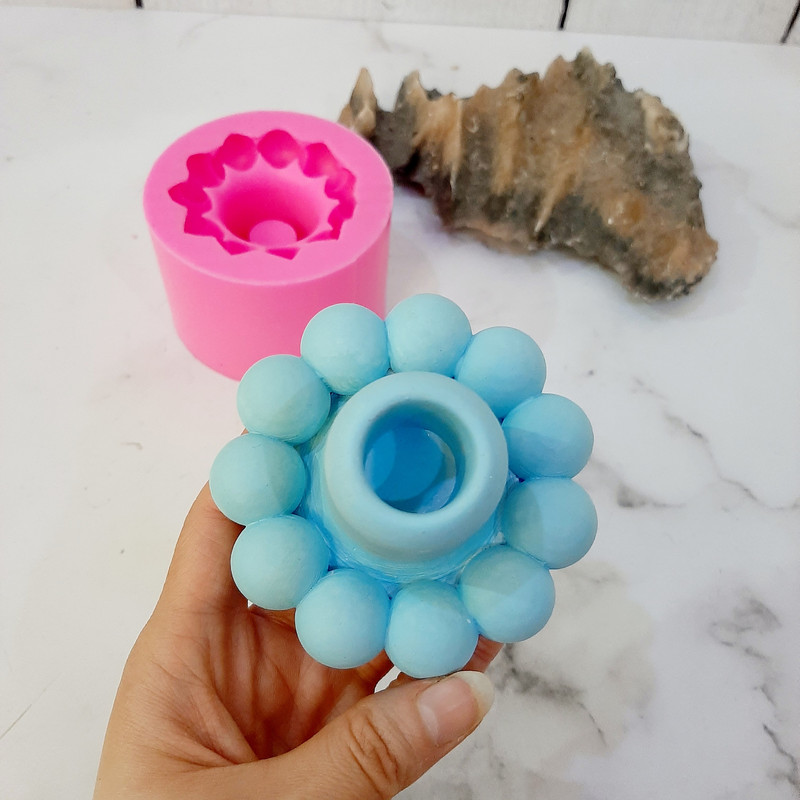 قالب مدل جاشمعی قلمی مرواریدی