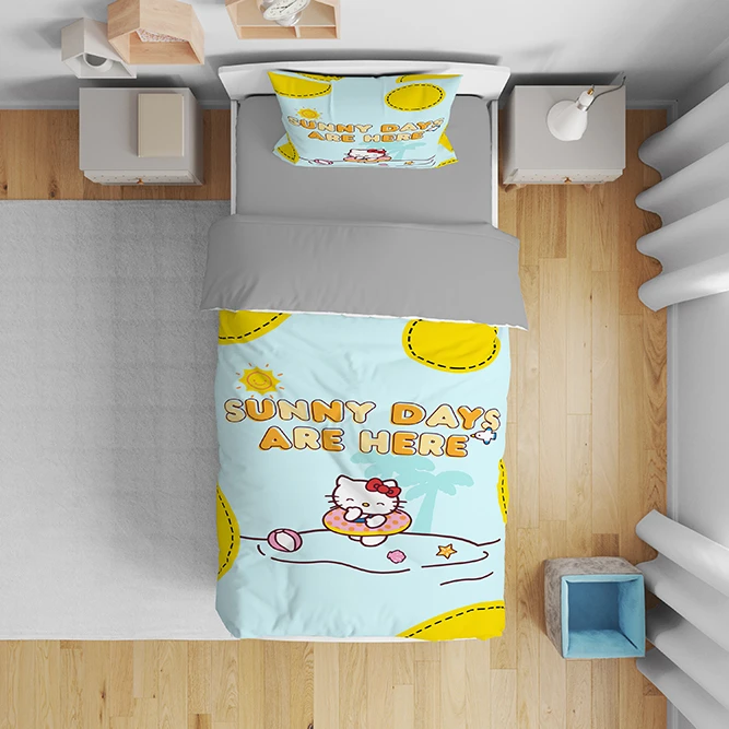 سرویس روتختی مدل کیتی  5178 تکنفره 5 تکه