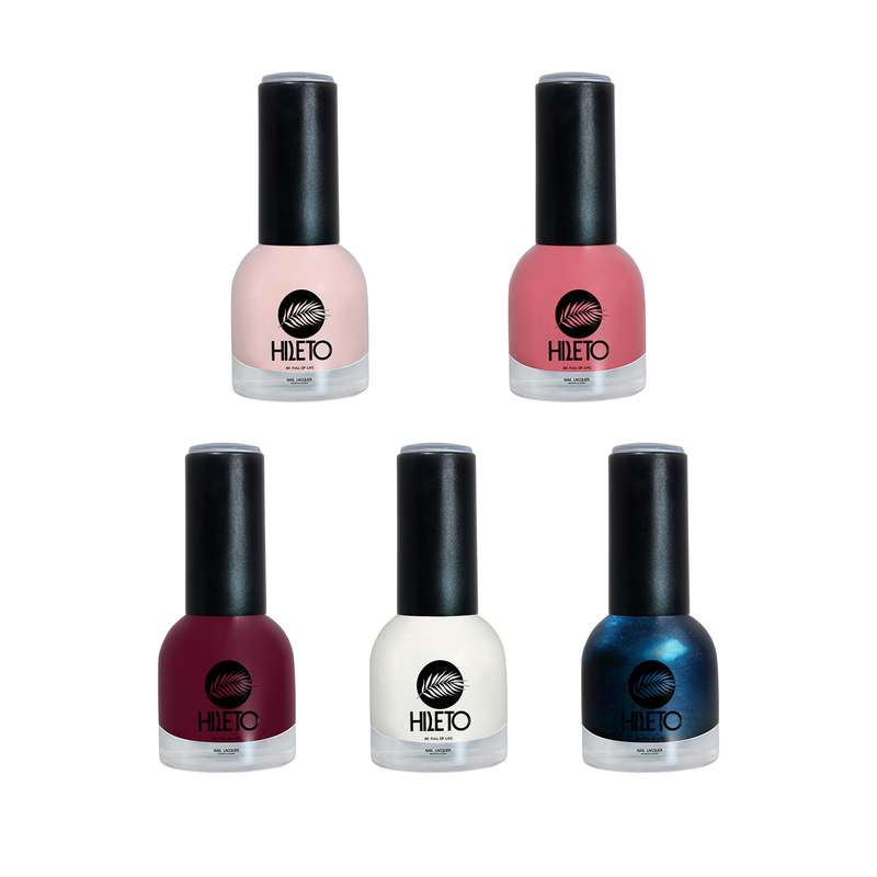 لاک ناخن های لتو  مدل  پاریس مجموعه 5 عددی