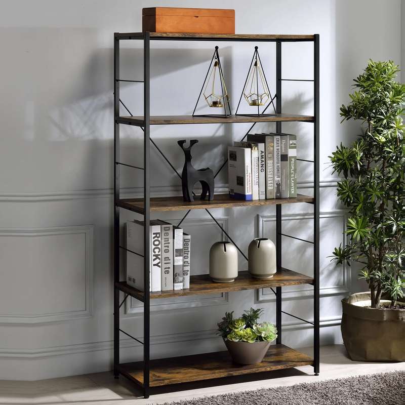 شلف دیواری دیزم مدل SLF-88H63-80BRN شلف دیواری دیزم مدل SLF-88H63-80BRN