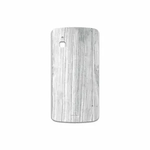 MAHOOT White Wood Cover Sticker for Google Nexus 4