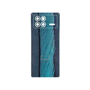 MAHOOT Turquoise feathers Cover Sticker for Xiaomi Mix Fold 3