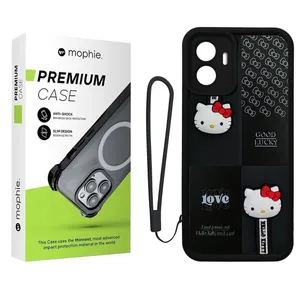 Mophie Silicone Puffer Hello Kitty Strap Cover for Xiaomi Redmi 13C / Poco C65